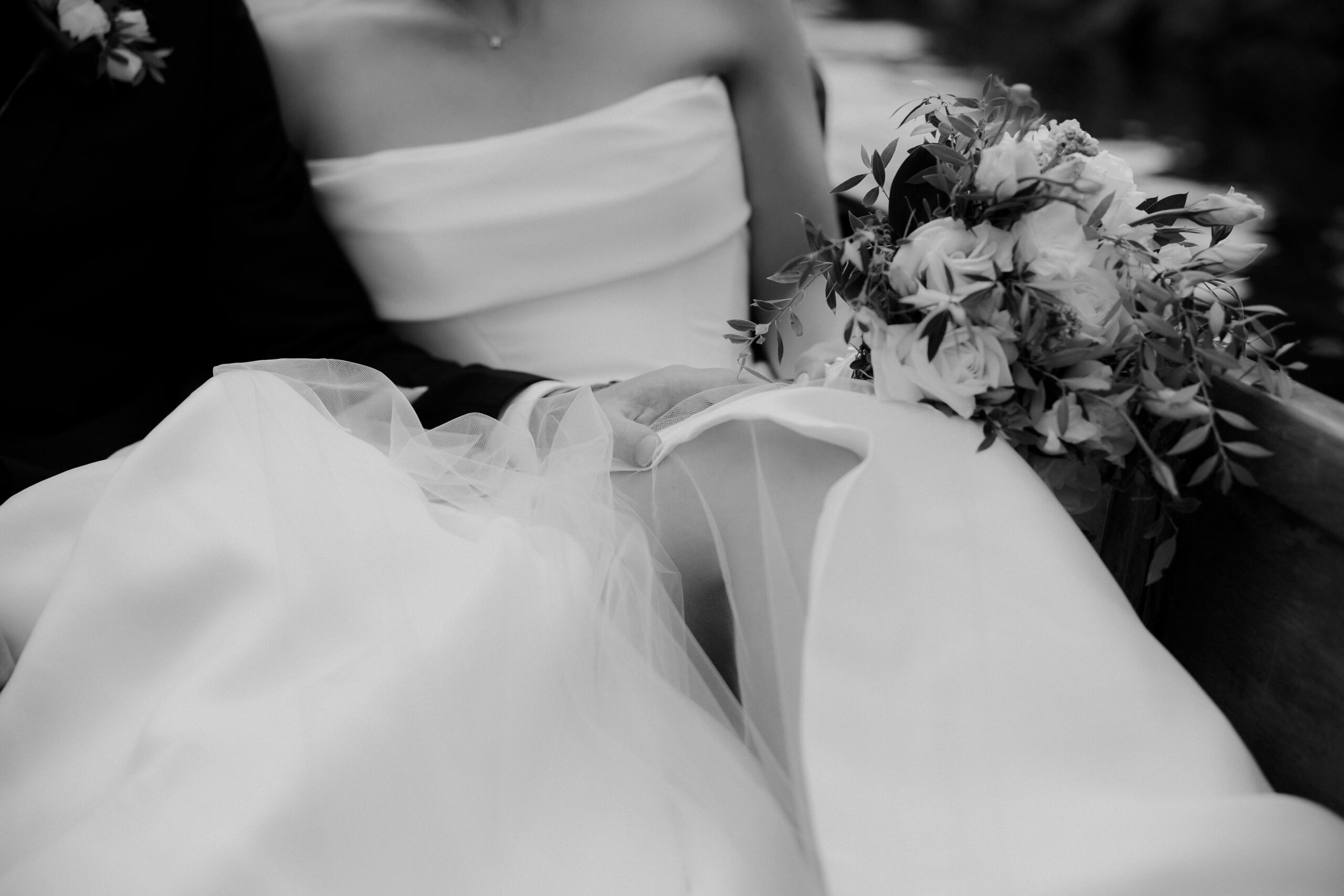 Coupe punting on the River Avon at their Mona Vale Wedding